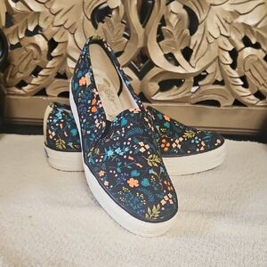 Keds X Rifle Paper Co. Triple-decker Wildwood Slip-on